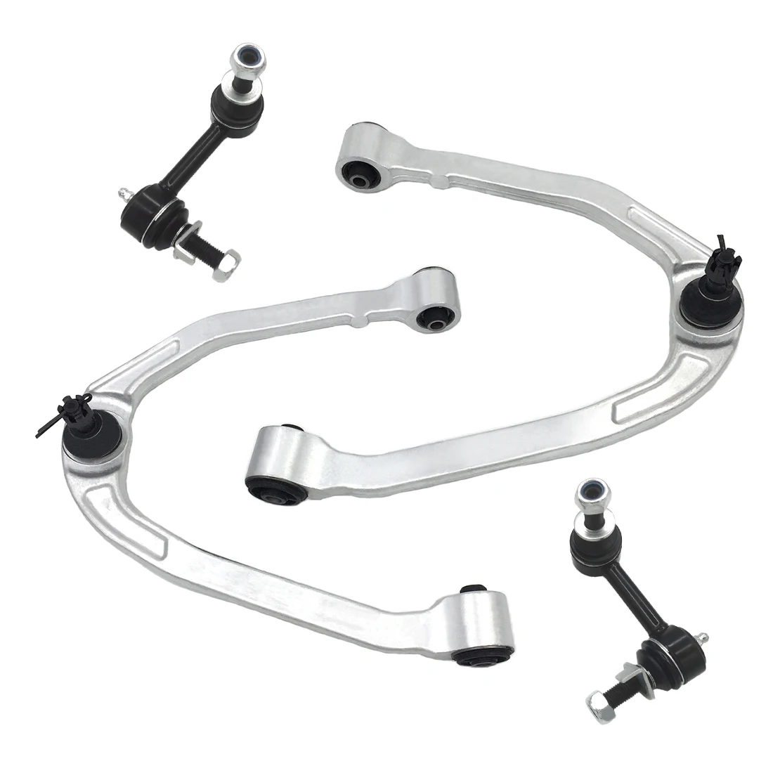AzbuStag vorderer oberer Querlenker, Stabilisator-Verbindungs-Set, 4-teilig, für INFINITI G35 NISSAN 350Z 2003–2009 5021259 K621690