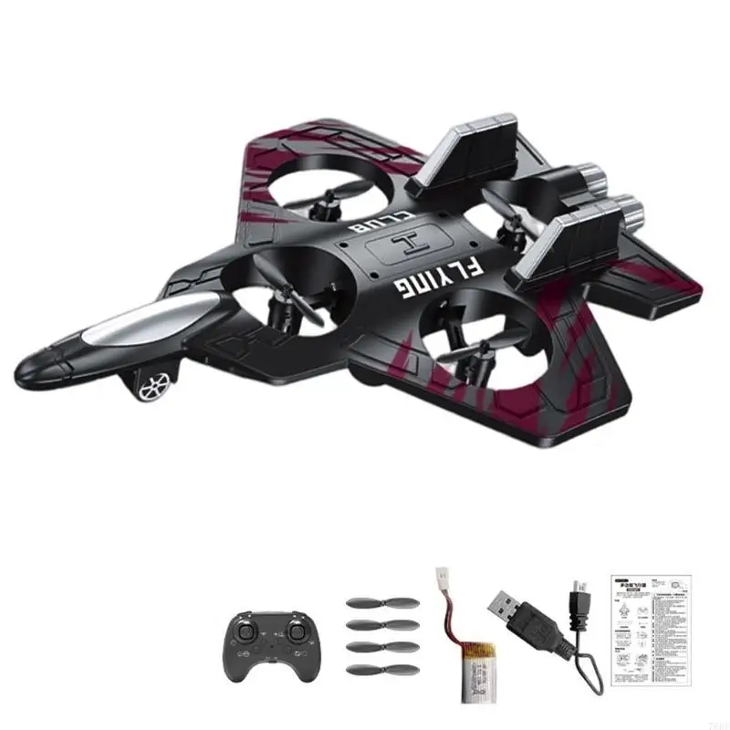 76HF 자동 호버링 스턴트 항공기 초보자를 위한 충격 방지 ABS 어린이 장난감