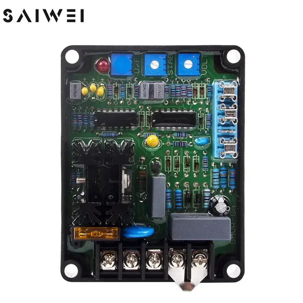 

GAVR-8A Бесщеточный генератор AVR, модуль автоматического регулятора напряжения, стабилизаторы мощности дизельного генератора высокого качества