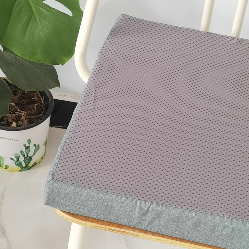 Waterproof Cushion Solid Color Seat Cushion Removable Tatami Mat Home Office Garden Decoration Chair Cushion 40x40 48x155