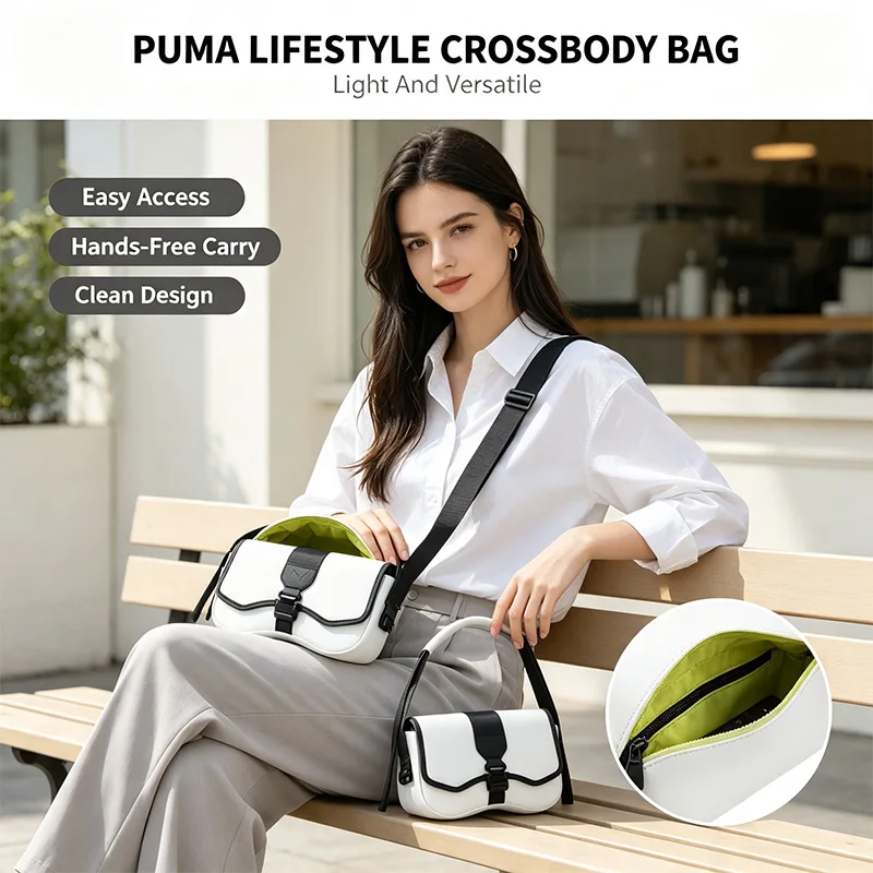 puma-black-white-crossbody-bag-logo-shoulder-bag-compact-adjustable-strap-lightweight-durable-fashion-casual-daily-shopping