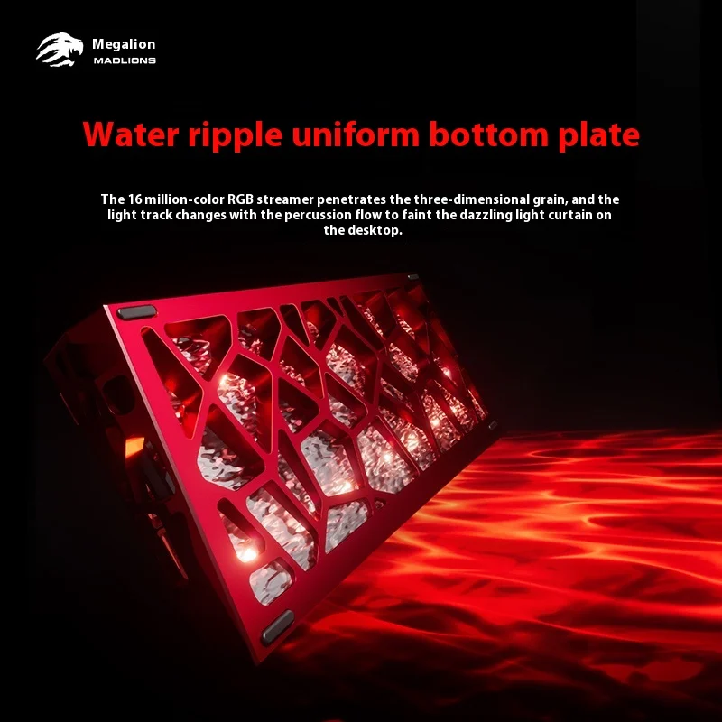 FGG Madlions MAD Light 60 HE Gaming Keyboard Aluminum Hollow Shell Dynamic Magnetic Switch RGB 0.01mm  8KHZ Computer Peripherals