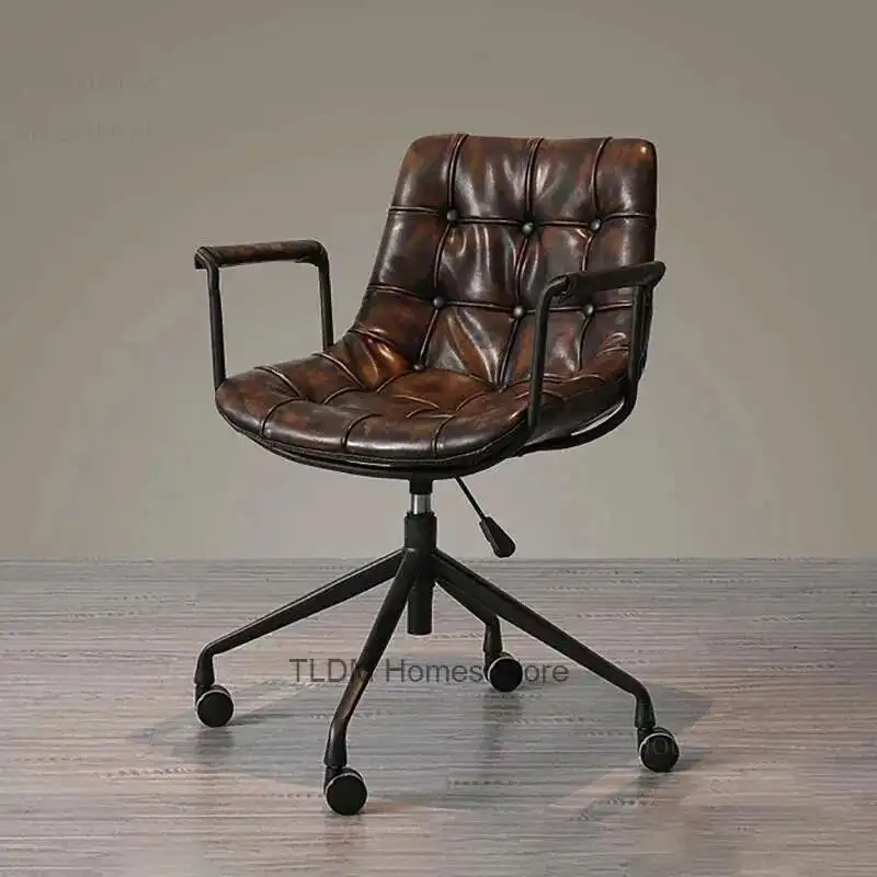 

Italian Luxury Office Chairs Office Furniture Home Computer Chair Lift Swivel Soft Cushion Backrest Chair Study Gaming Chair 의자