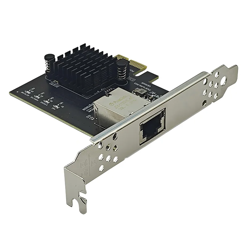НОВЫЙ сетевой адаптер 10 Гбит/с PCIE4.0 X1 к RJ45 Gigabit Ethernet PCI Express LAN адаптер 10000 Мбит/с сетевой адаптер для настольного ПК для ОС Win10/11