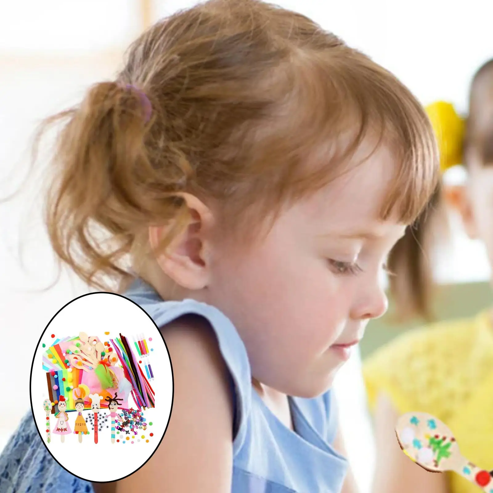 Multicolor DIY Kit Imagination for Preschool Toddlers Kids