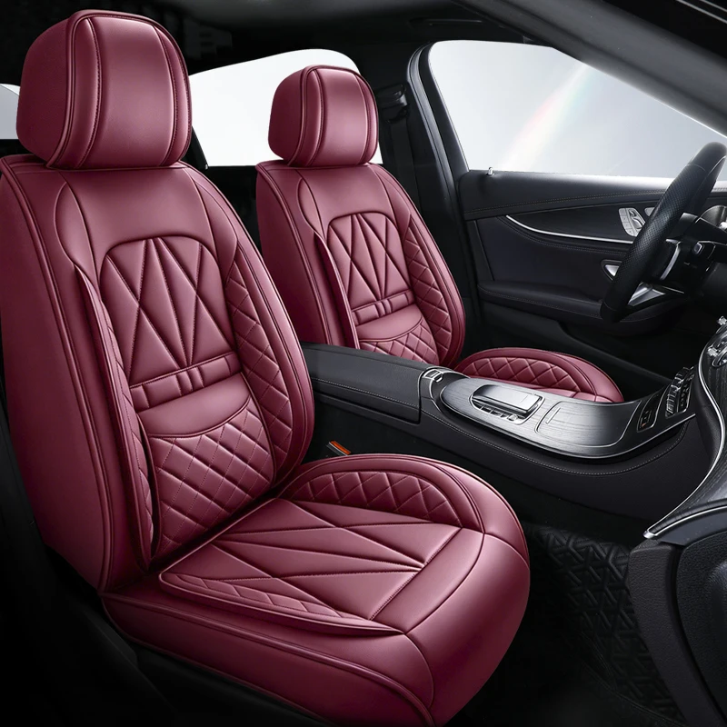 Universal Car Seat Cover Set Front Rear Cushion Comfortable Breathable Protector Mat Four Seasons Pad Auto Interior Accessories