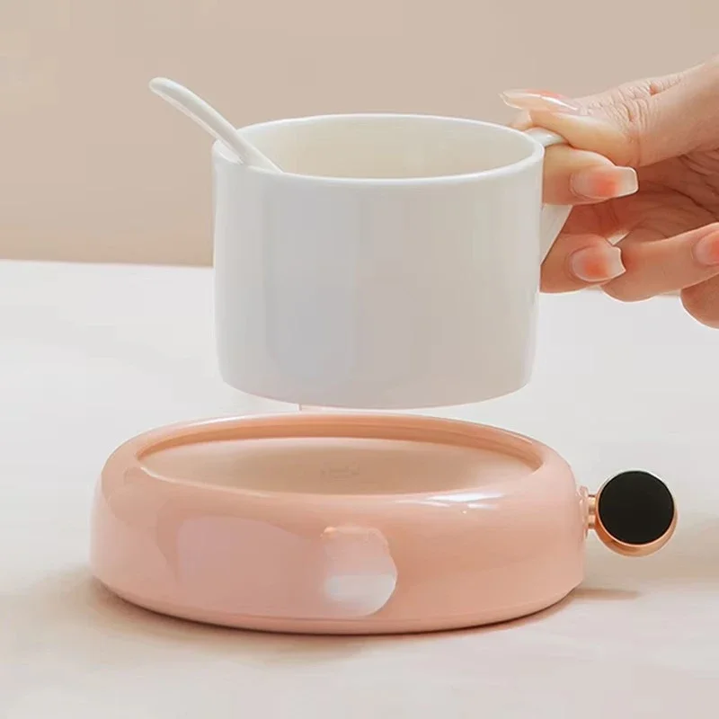 

Smart Cup Warmer Keep Drink Warm Electric Heating Coaster Mug Warmer for Coffee Milk Tea