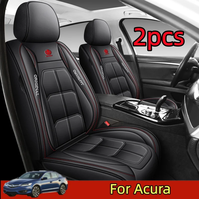 

Чехол на автомобильное сиденье Acura, водонепроницаемый чехол из искусственной кожи, передний двухместный чехол на подушку, четыре сезона