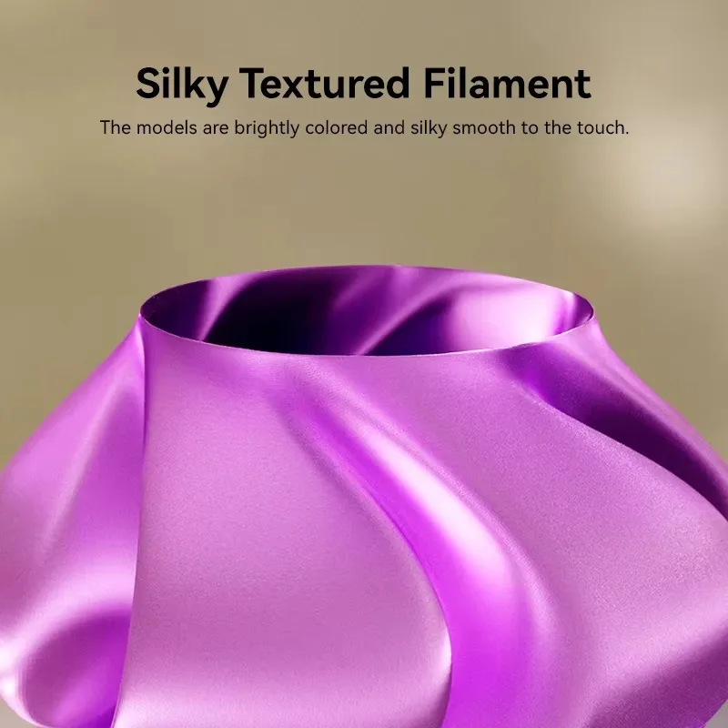 SUNLU 4 кг 3D-принтер блестящая шелковая нить PLA 1,75 мм 1000 г 3D-принтер аккуратно намотанная 3D-нить для 3D-принтера и 3D-ручки