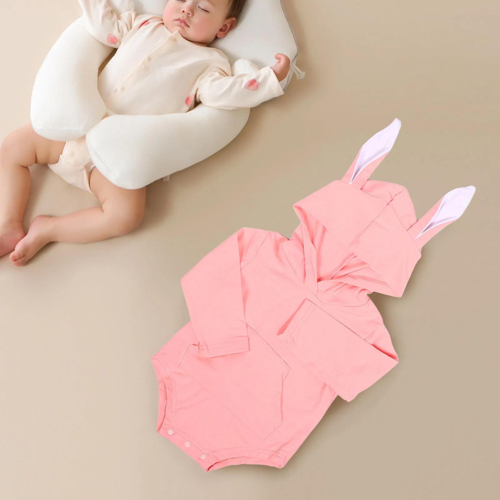 

Easter Bunny Suit Baby Boy Girl Rabbit Clothing Long Sleeve Romper Newborn Soft Summer Animal Baby Romper Cotton Spring Autumn