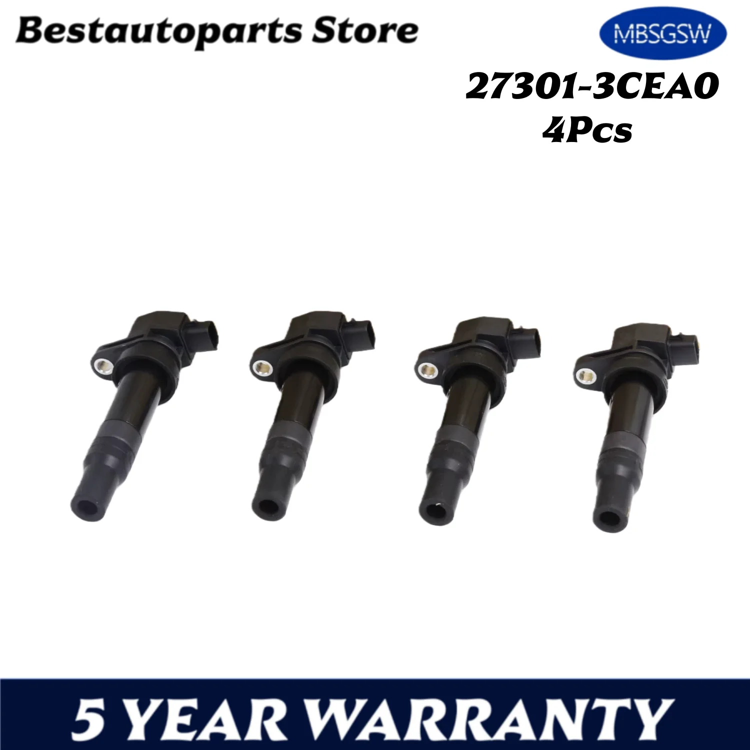 

4 шт. 27301-3CEA0 катушка зажигания для Hyundai Sonata 3.3 273013CEA0
