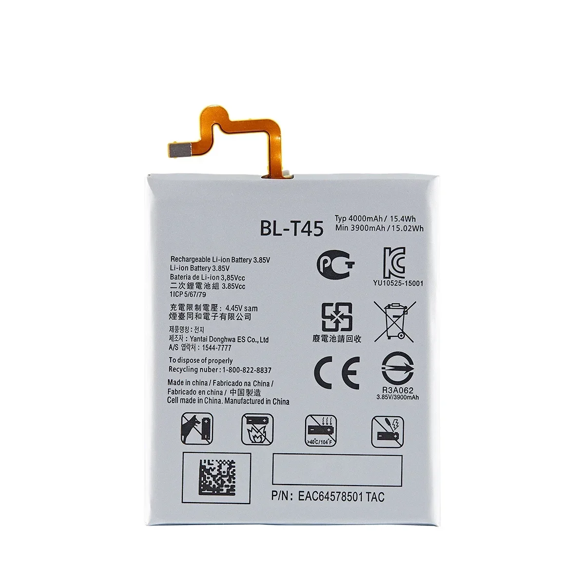 Original BL-T45 4000mAh Battery For  LG LM-Q730N Q70 Q730VMW Stylo 6 Stylo6 BL T45  Mobile phone Batteries