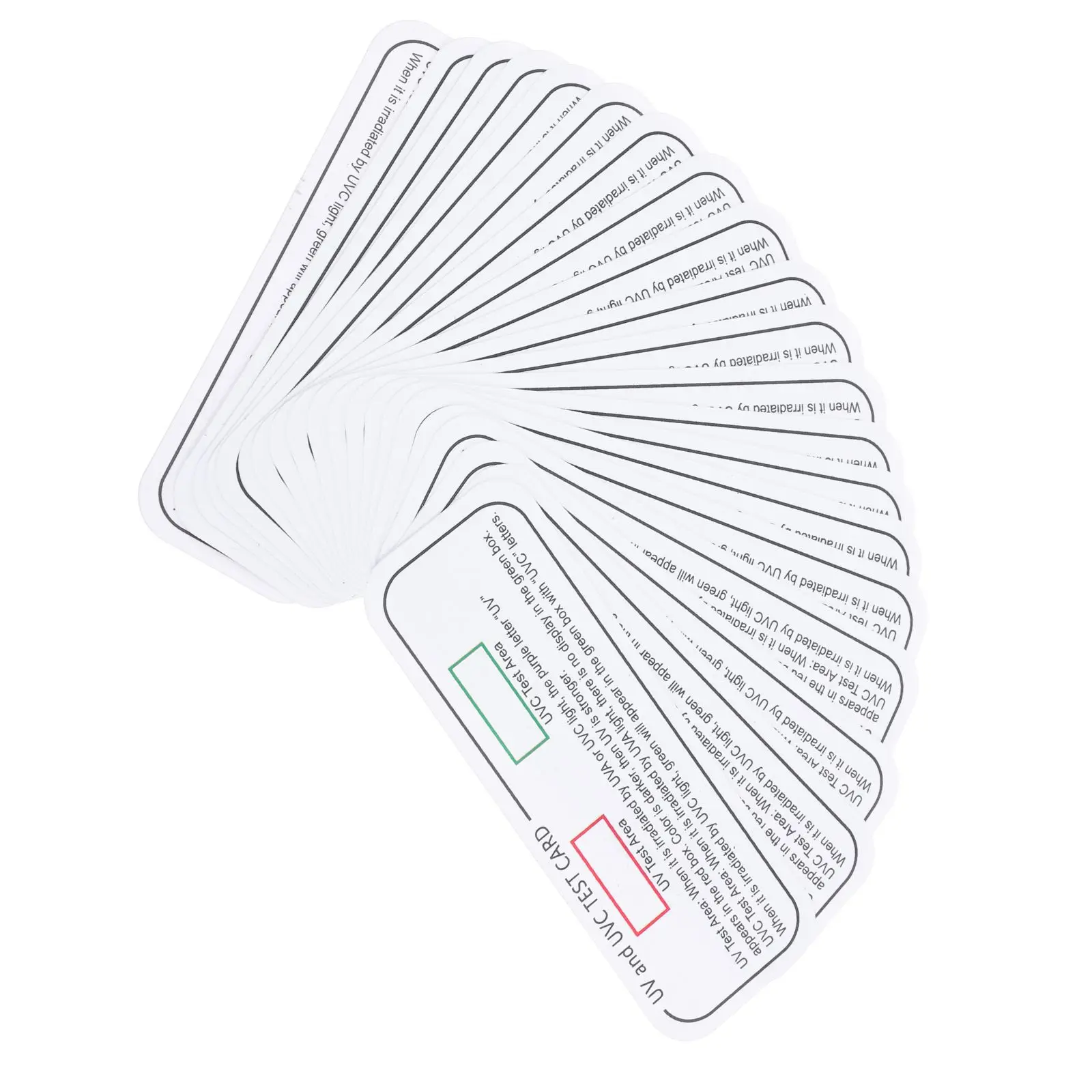 

UV Cards Detection Stickers Indicator Tester Light Intensity