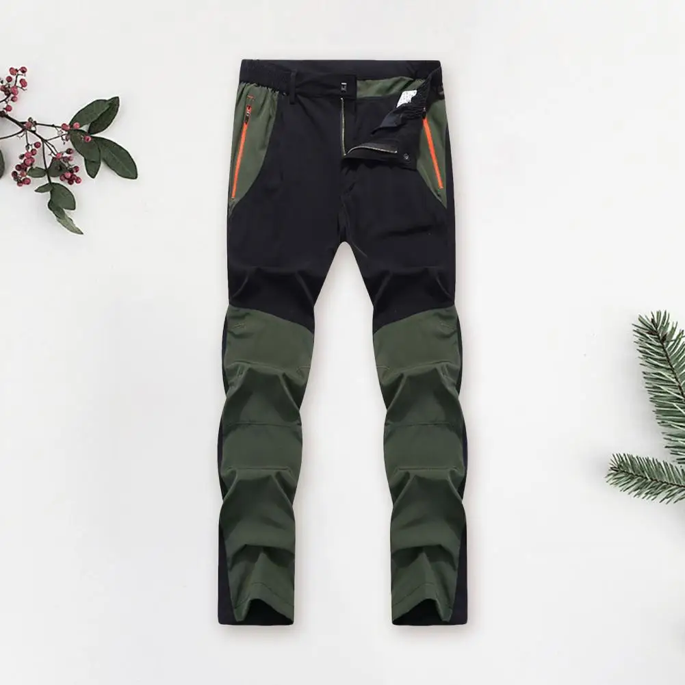 

2024 Men Outdoor Pants Wear-resistant Quick Dry Waterproof Stretchy Quick-drying Fishing Climbing Travel Hiking Outdoor Trousers