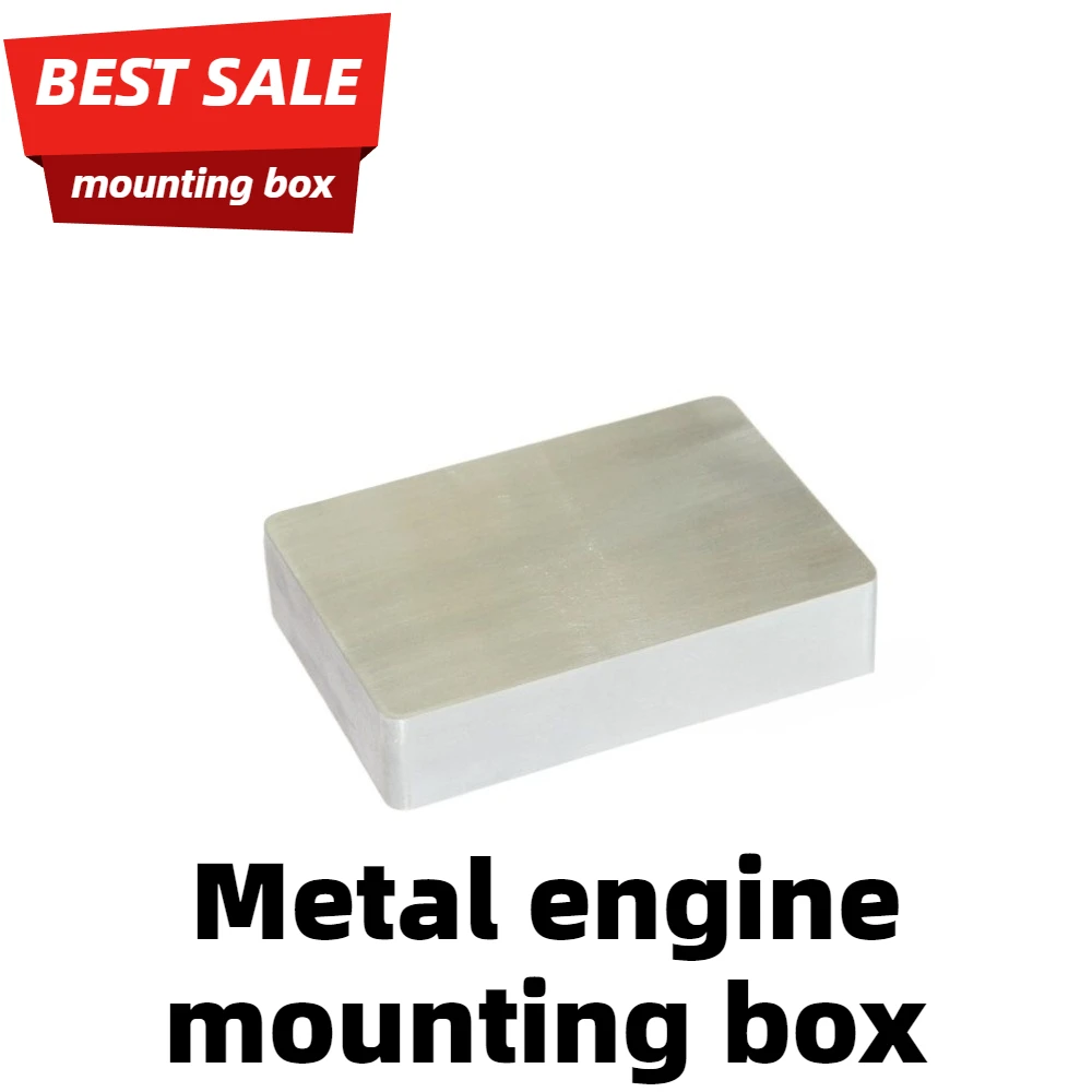 Engine Metal Mounting Box Universal Engine Base Mounting Bracket Flat Raised Models Methanol Engine Model Accessories