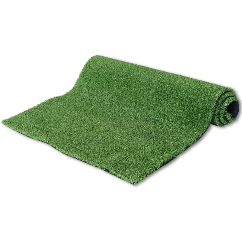 

Artificial Grass Turf Lawn Economy Synthetic Grass Mat, Backyard Patio Garden Balcony Rug, Rubber Backing/Drainage Holes