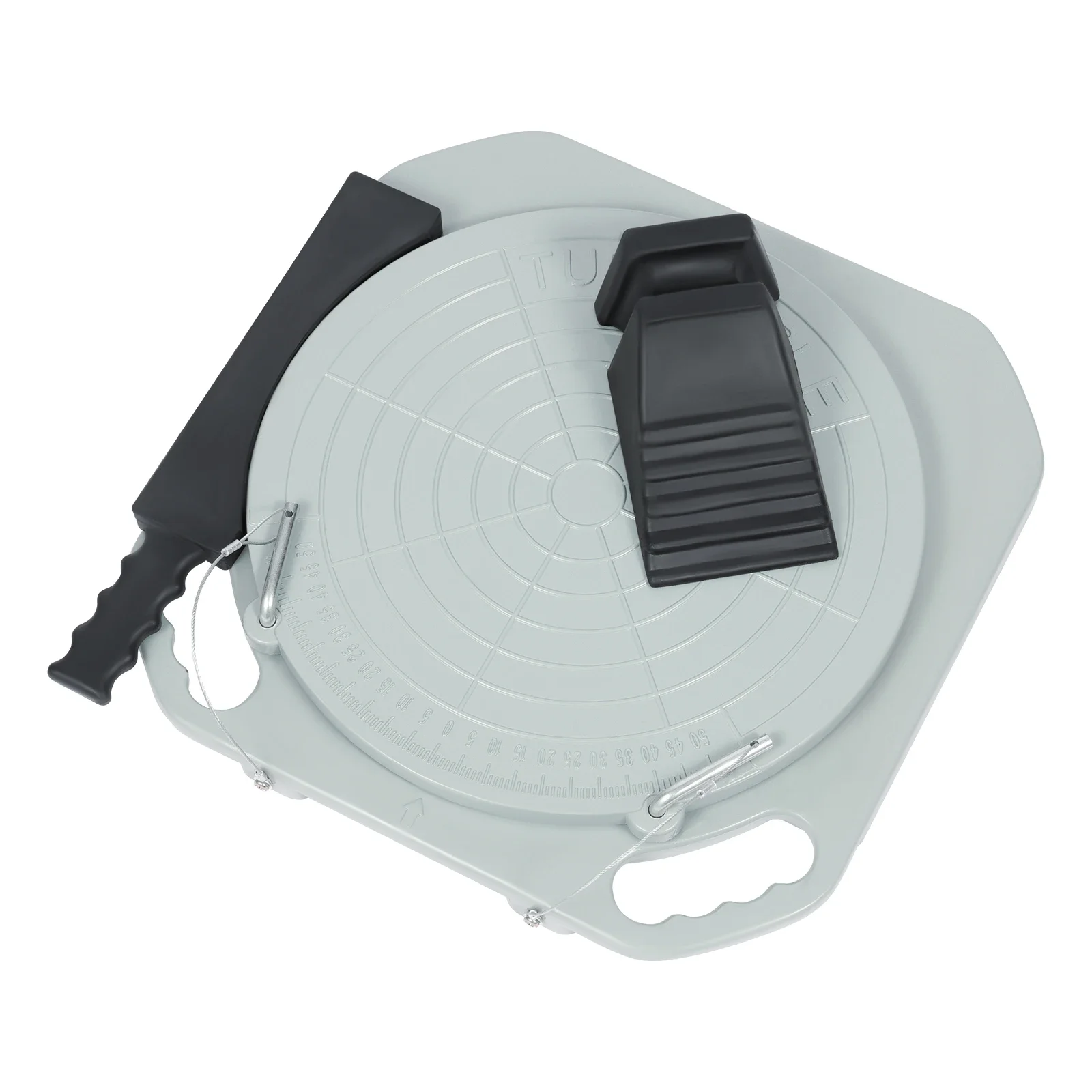 2Pcs 휠 정렬 도구, 마그네슘 합금 휠 프론트 엔드 정렬 턴테이블 도구 정렬 플레이트 360 °   회전 각도