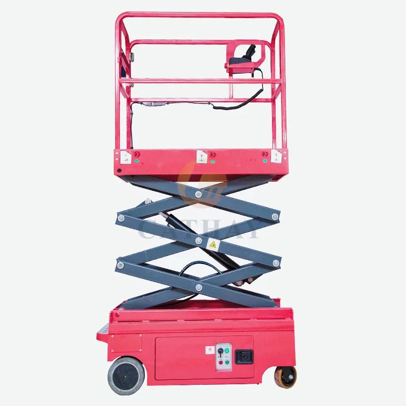 

Aerial Platform Mini Semi Electric Hydraulic Small Scissor Lift With CE