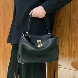 R-Rodeobag 프리미엄 센스 잠금 언더암 백, 숄더 크로스바디, 캐주얼 통근자 켈리 여성 가방, 2024 신제품