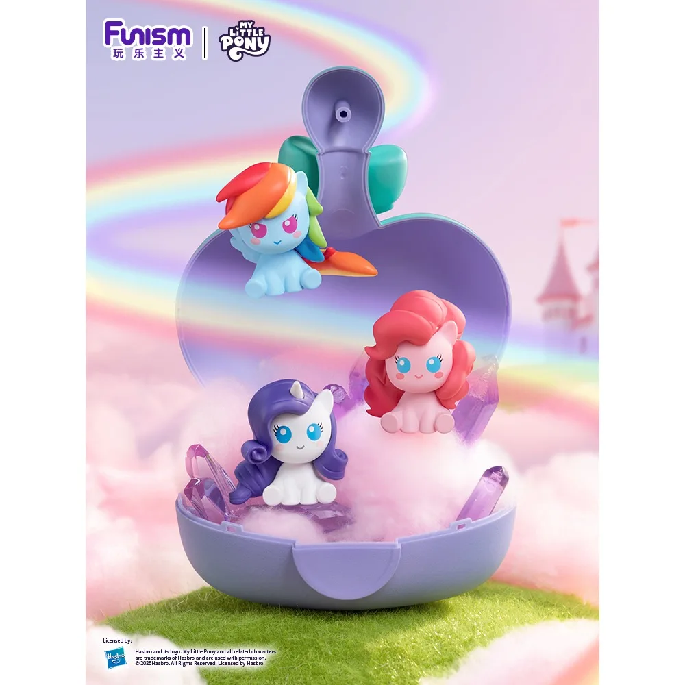 New Funism Original My Little Pony Magic Bottle Mini Blind Box Pinkie Pie Cartoon Collectibles Toys Wonderful Gifts for Fans