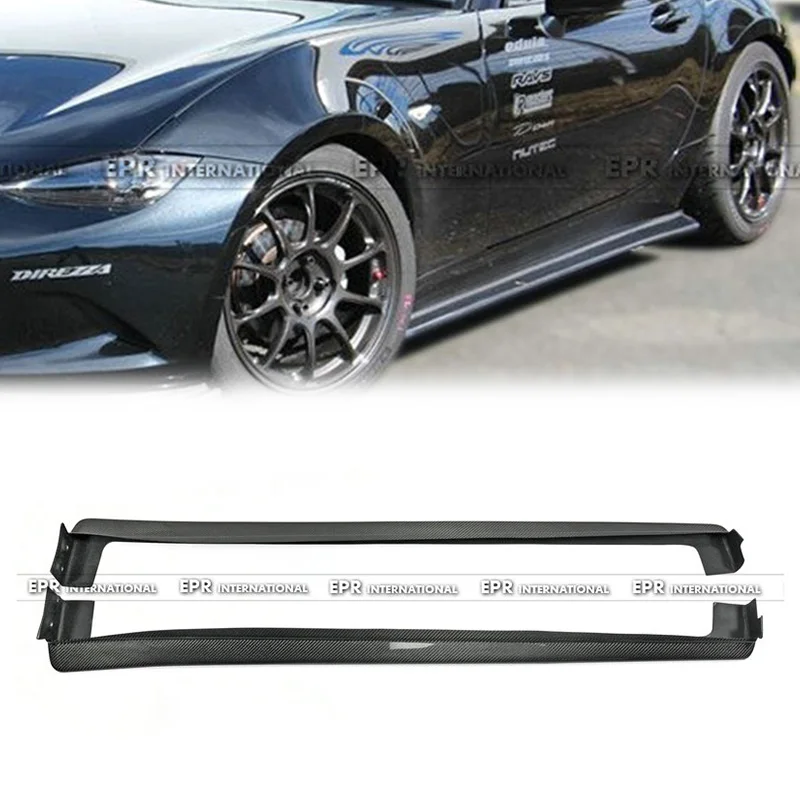 

Odula Style Carbon Fiber Side Steps for Mazda MX-5 Miata ND (2016-2023) - Roadster Performance Upgrade - JDM Authentic Design