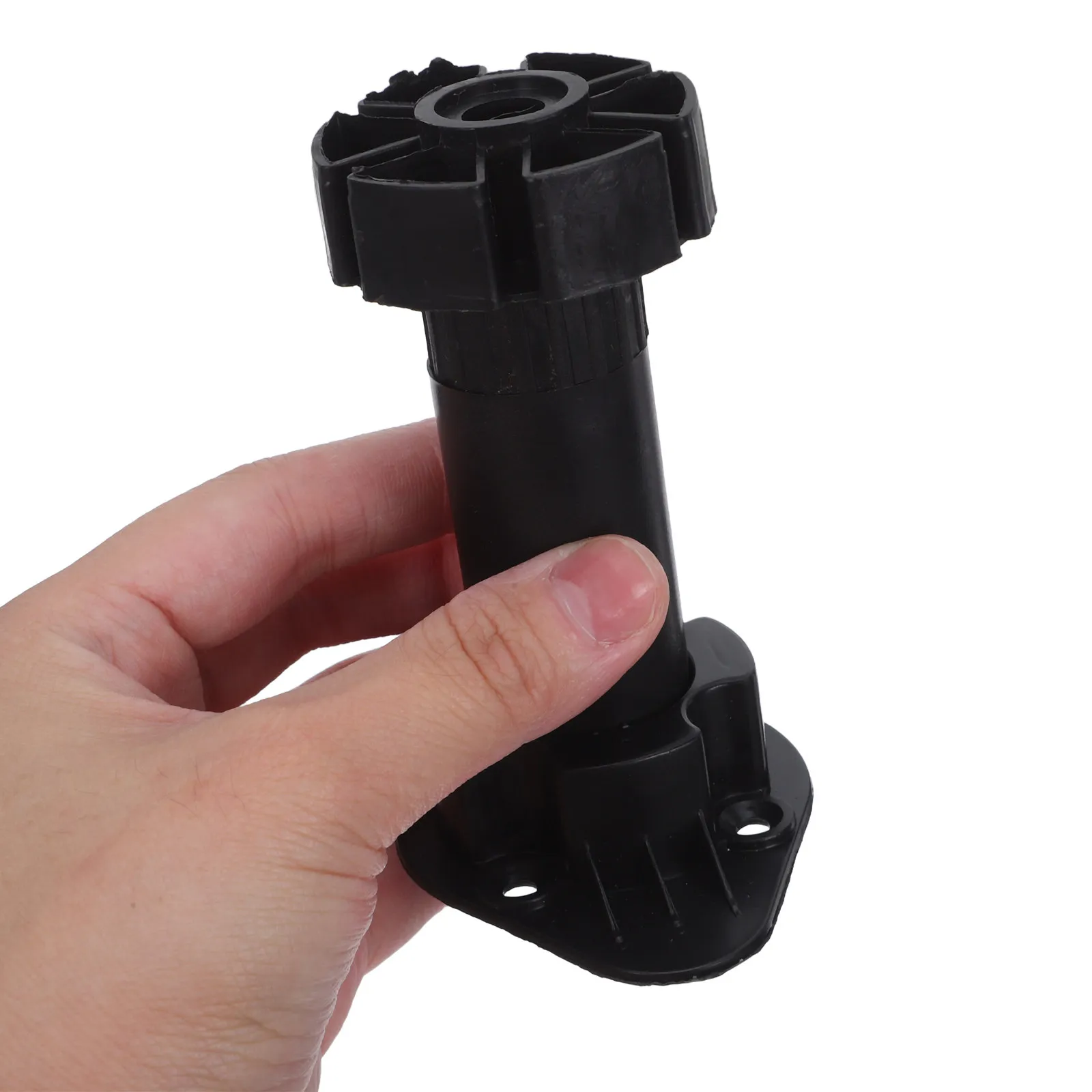10Sets Plastic Cabinet Leveler Feet Adjustable Toe Kick Clips for Kitchen Cabinet Foot Support Levelers Kick Board Plinth Clips