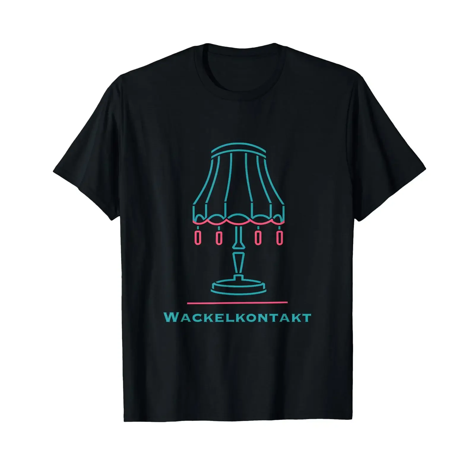 Loose connection Lamp from the 70s Song T Shirt vintage Washed Slightly Stylish Casual Unisex homme streetwear graphic