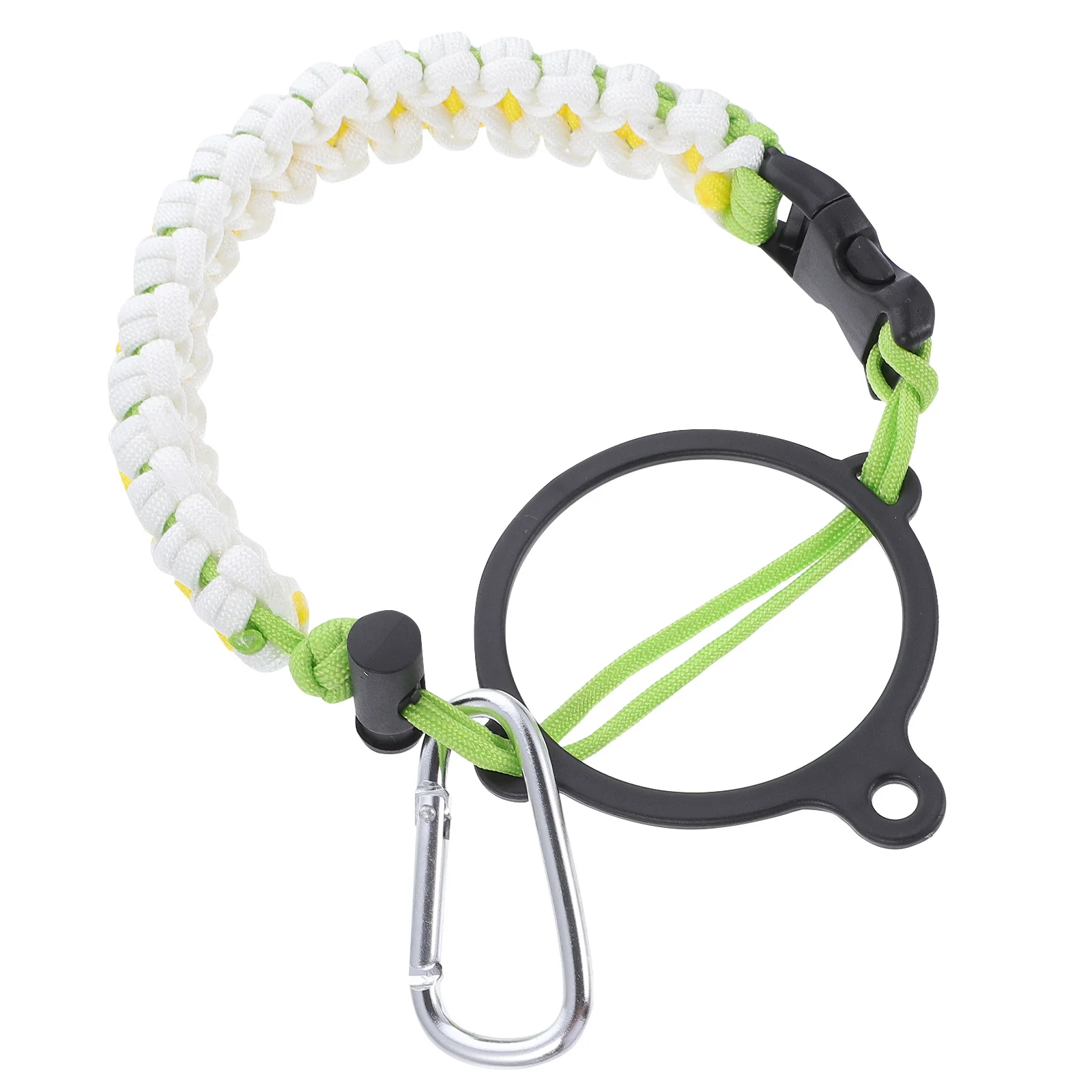 

1Pcs Cup Rope Hand-Woven Seven-Strand Braided Outdoor Survival Rope Anti-Lost Water Glass Holder Multifunctional Emergency Tool