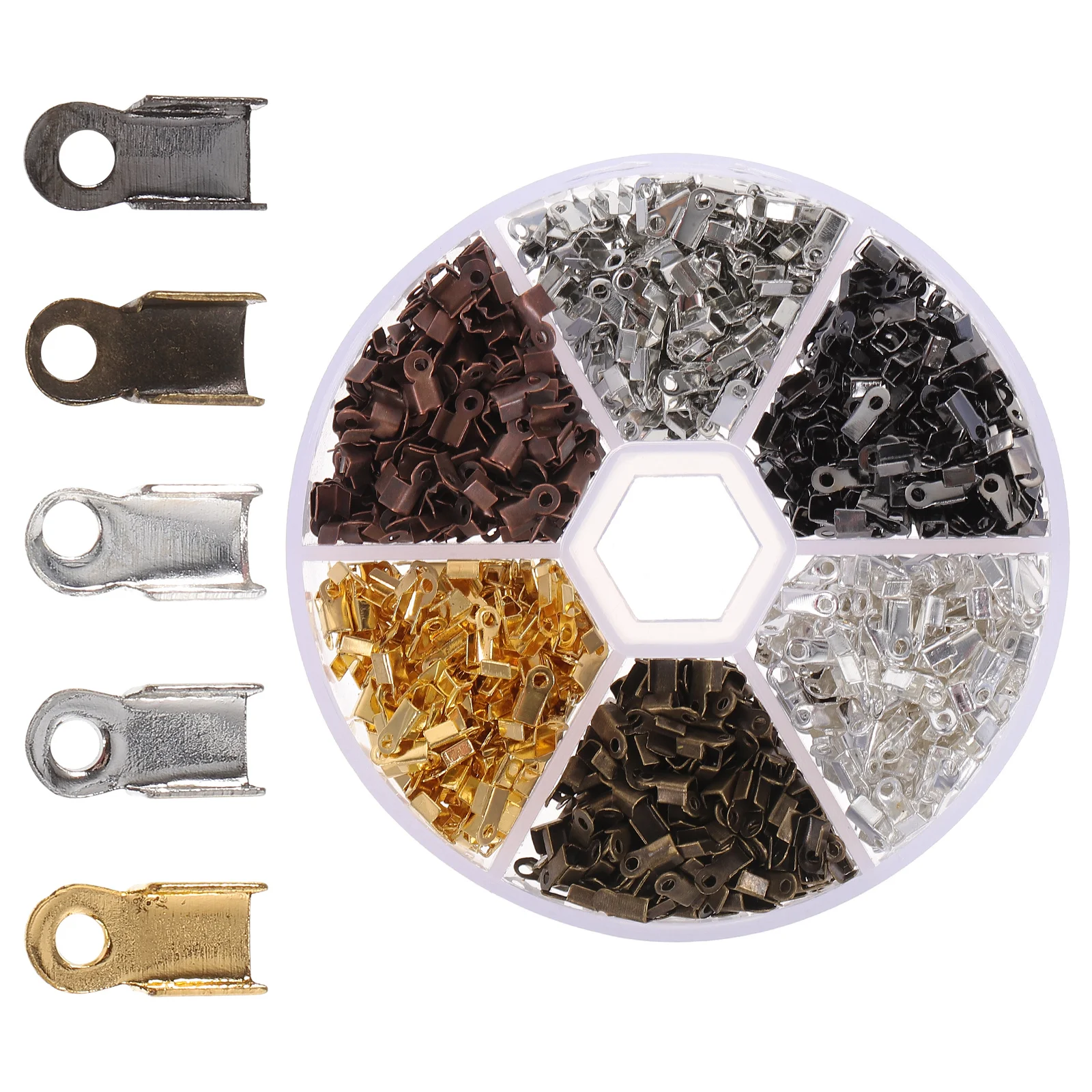 

1380 шт., пряжка для шнура, принадлежности для изготовления ювелирных изделий, устойчивая к ржавчине прочная застежка для браслета, ожерелья, фурнитура из сплава «сделай сам»