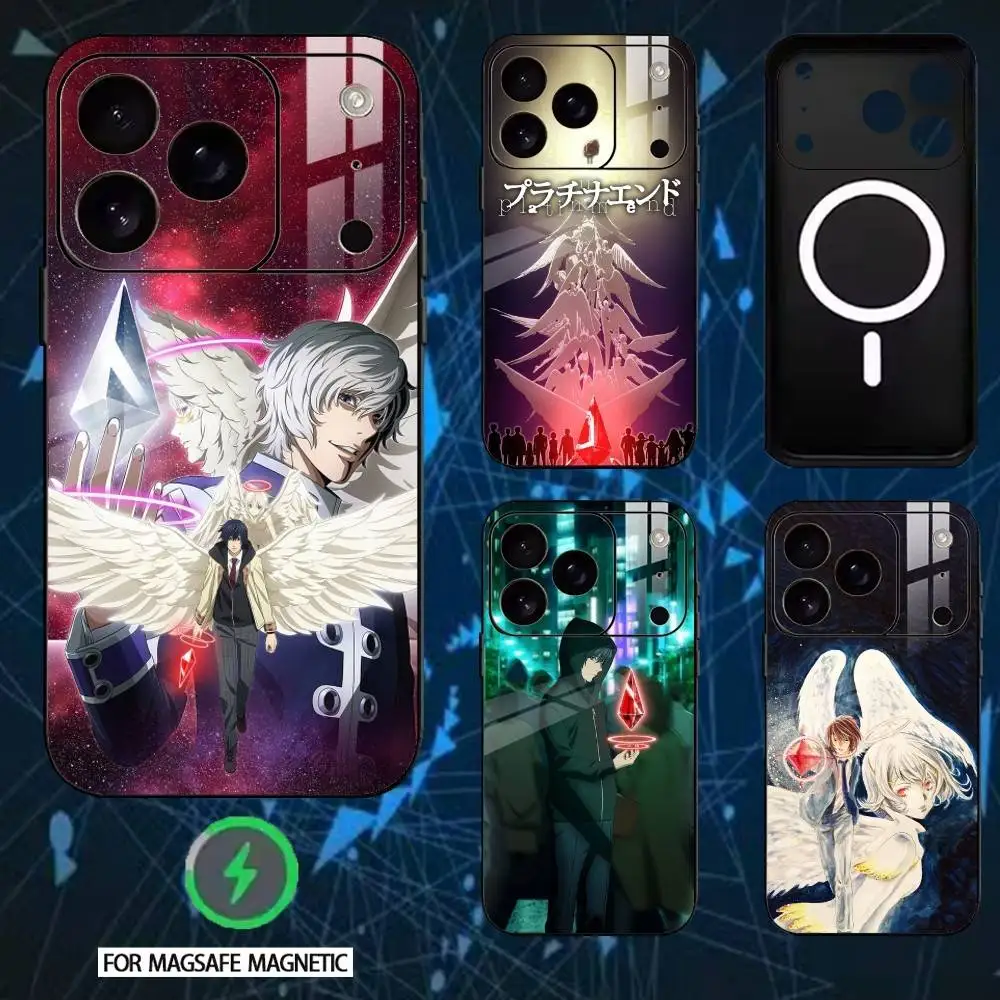 

Platinum End M-Mirai Phone Case For iPhone 17/16/15/14/13/12/Plus/Pro/Max for Magnetic Wireless Charging