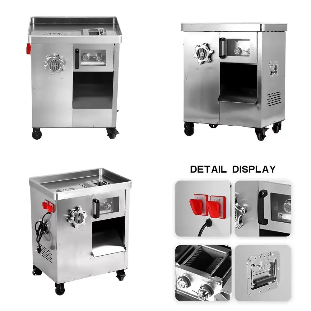 

304 Stainless Steel Electric Vertical Industrial Meat Grinder