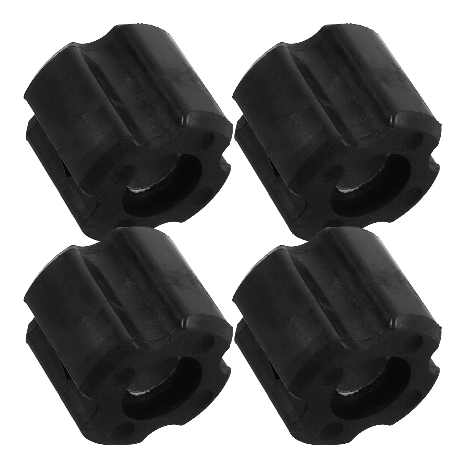 4 Pcs Lawn Mower Bearings Replacement Kit Steering Bushings Wheelbarrow Ball for Hand Truck Black