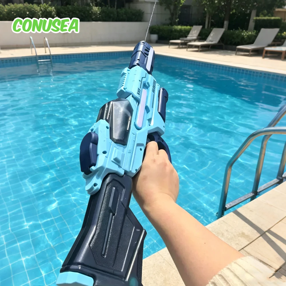 

Water Guns Electric 12M Long Range Water Pistol Automatic Toy Guns Outdoor Games Play Beach Pool Water Toys Boys Girls Adults