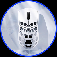 Metapanda M6 Gaming Mouse Tri-Mode Magnesium Aluminium Alloy Double 8k Lightweight Holey High Performance Mice PC Custom Gifts