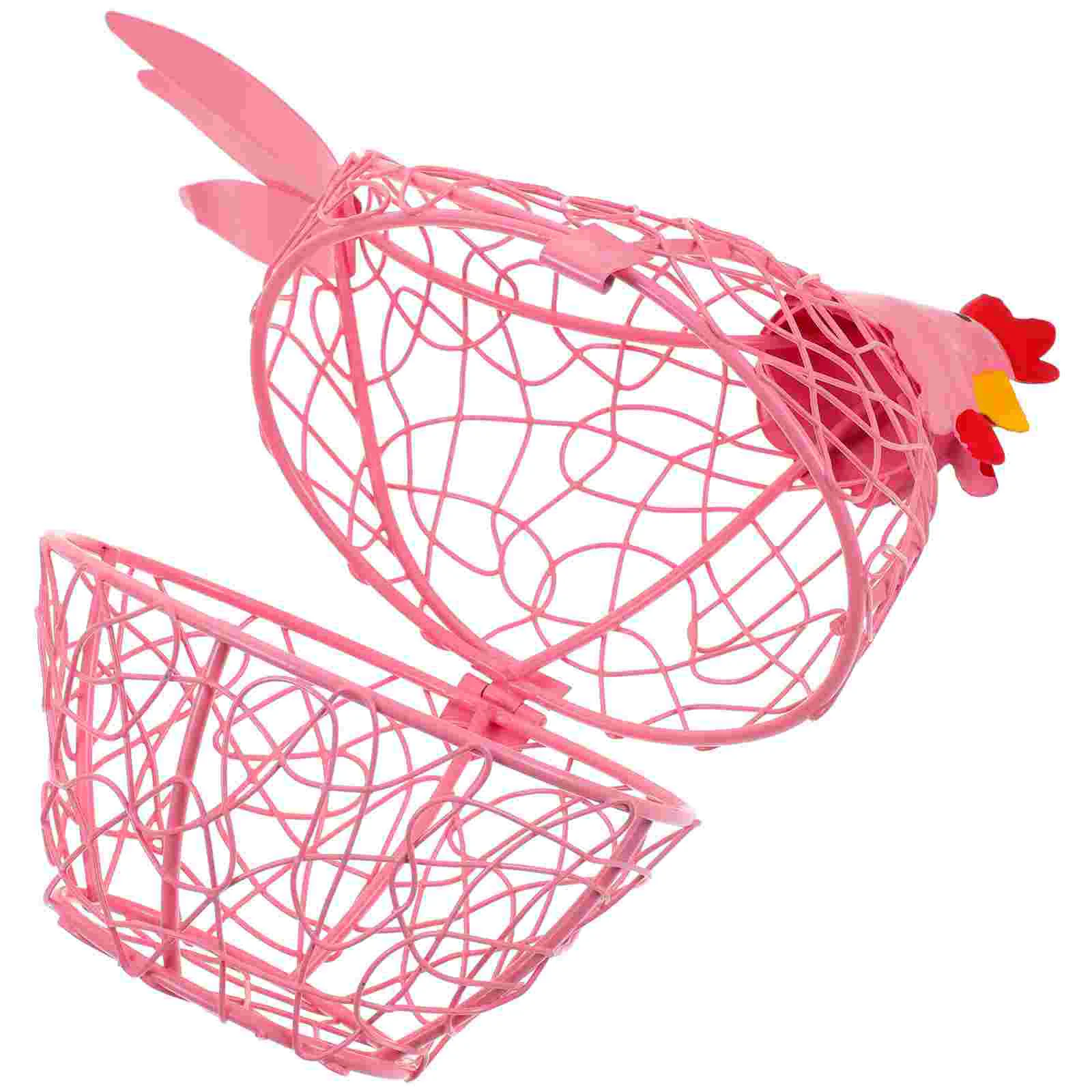 Egg Storage Basket Iron Chicken Egg Basket Egg Holder Kitchen Egg Organzier Home Storage Holder Kitchen Egg Basket Decoration