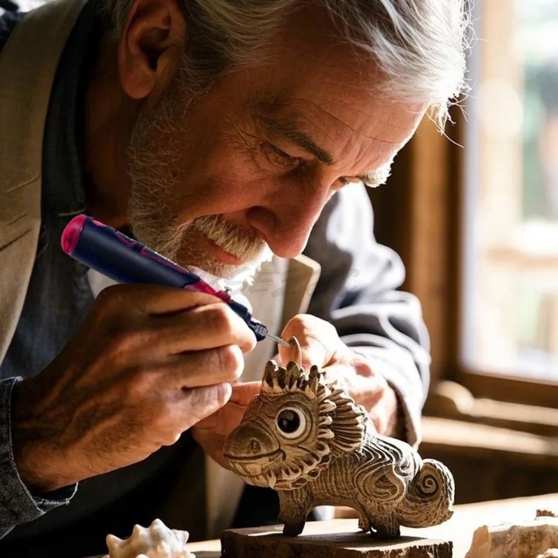 Verstelbare slijpmachine Polijsten Snijden Boren Polijsten Oplaadbare snijpen Elektrische slijpmachine 3e versnelling