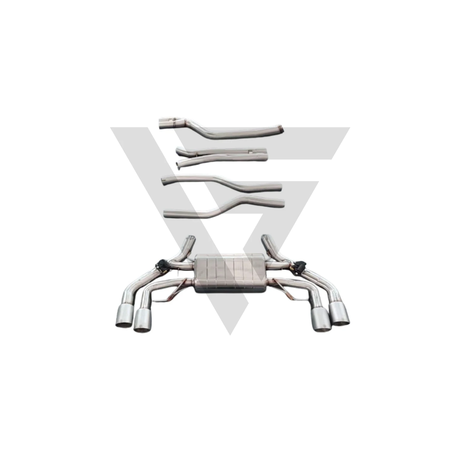 أداء السيارة الخارقة الصوت ECCF SUS304 عادم Catback لسيارات BMW M240 M240i G42 B58 3.0T 2017-2024 #4