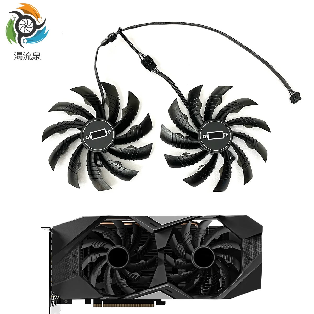 

95MM 0.3A T129215SH PLD10010S12H Cooling Fan For Gigabyte GTX 1650 GAMING 1660 Ti RTX 2060 Super 2070 WINDFORCE OC Graphics Card