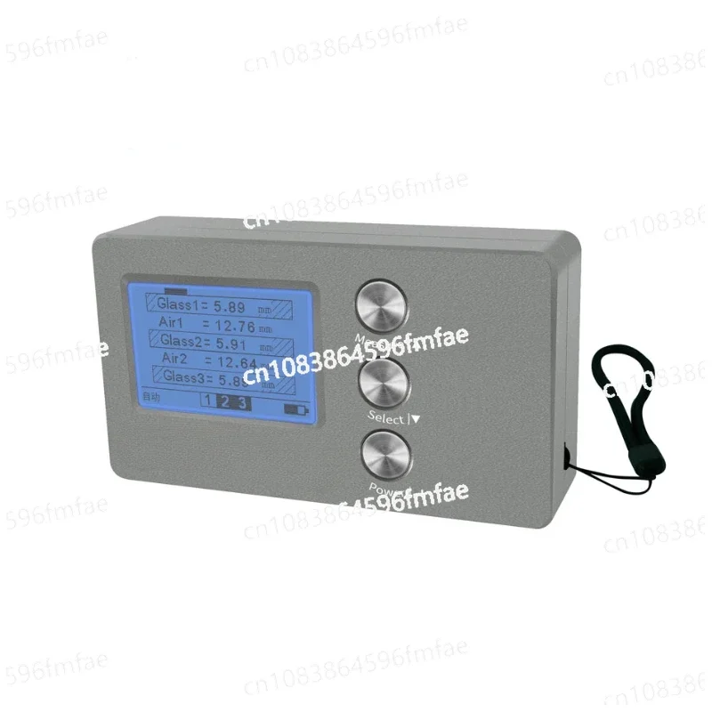 Digital Glass Thickness Meter LS200 Laser Gauge for Double Glazed Insulated Laminated Tempered Hollow IG Glass