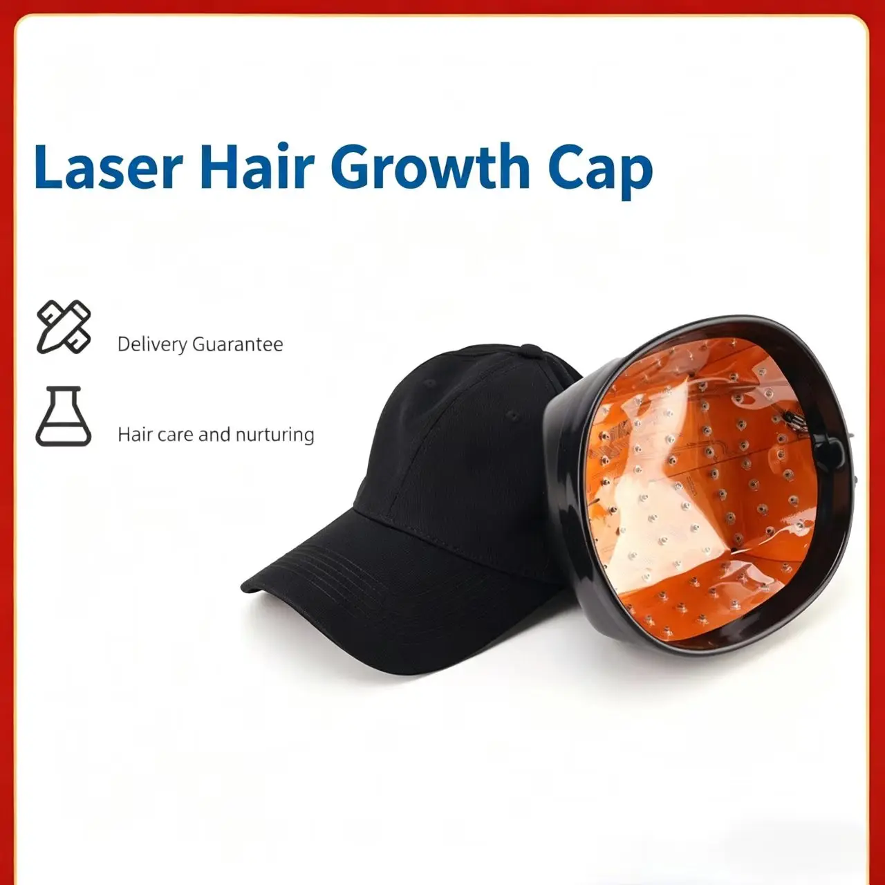 New 108Pcs Laser and Infrared LEDs Red Light Therapy Hair Growth Cap for Hair Regrowth Anti Hair Loss Relax Scalp Hair Care Hat