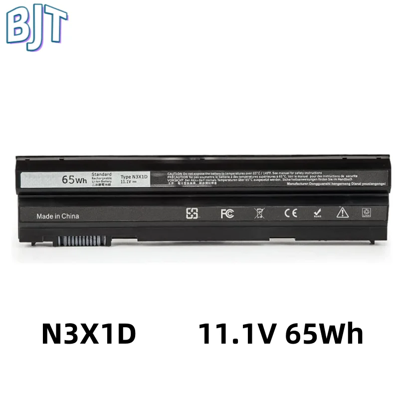 11.1V 65Wh N3X1D Laptop Battery for DELL Latitude E5420 E5430 E5520 E5530 E6420 E6520 E6430 E6440 E6530 E6540 T54FJ 8858X M5Y0X