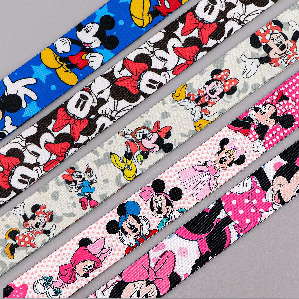 Cartoon Mouse Bag Strap Woman Colored Straps for Crossbody Messenger Shoulder Bag Accessories Adjustable Belts Straps