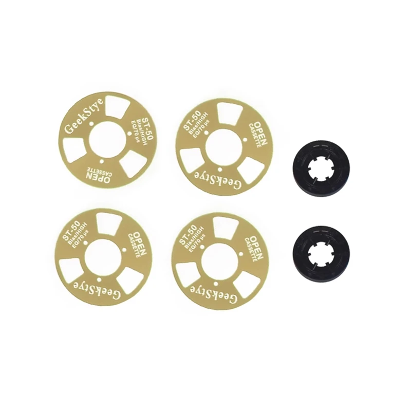 Pusta kaseta audio do nagrywania muzyki DIY Aluminiowa kaseta na szpulę Pusta kaseta