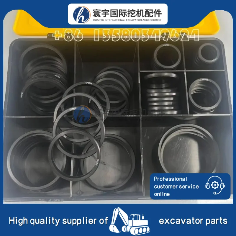 

1 pcs Carter Excavator Parts Oil Seal D-Ring 1P3700 02 03 04 05 06 4C-4784 Kit seal Excavator Part