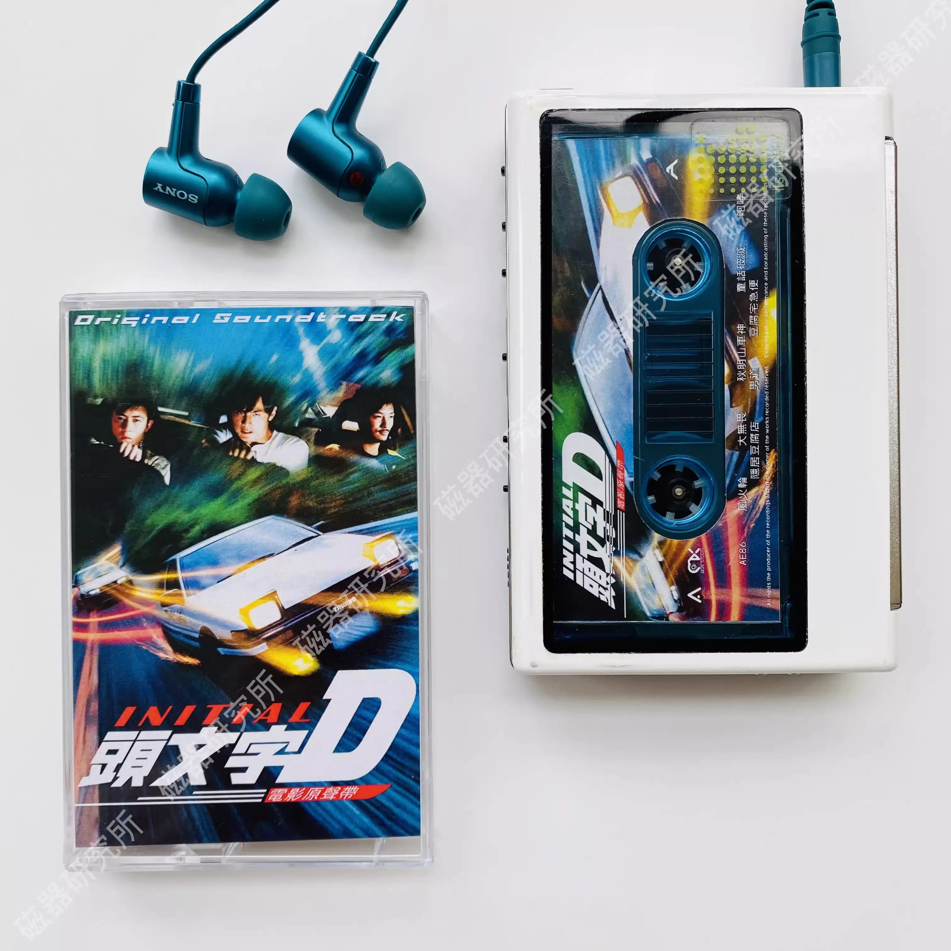 Anime Initial D Jay Chou Music Tape Fujiwara Takumi Cosplay