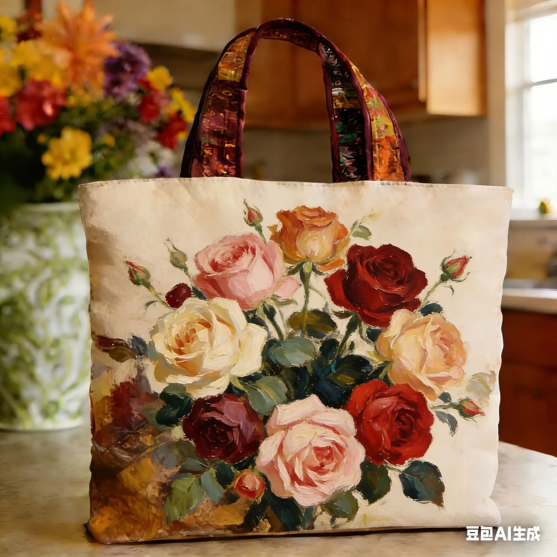 3D Printed Quilted Tote Bag Shopping Bags Gifts Shoulder Bag elegant Handbag Sport Bag Travel Beach Hiking Camping