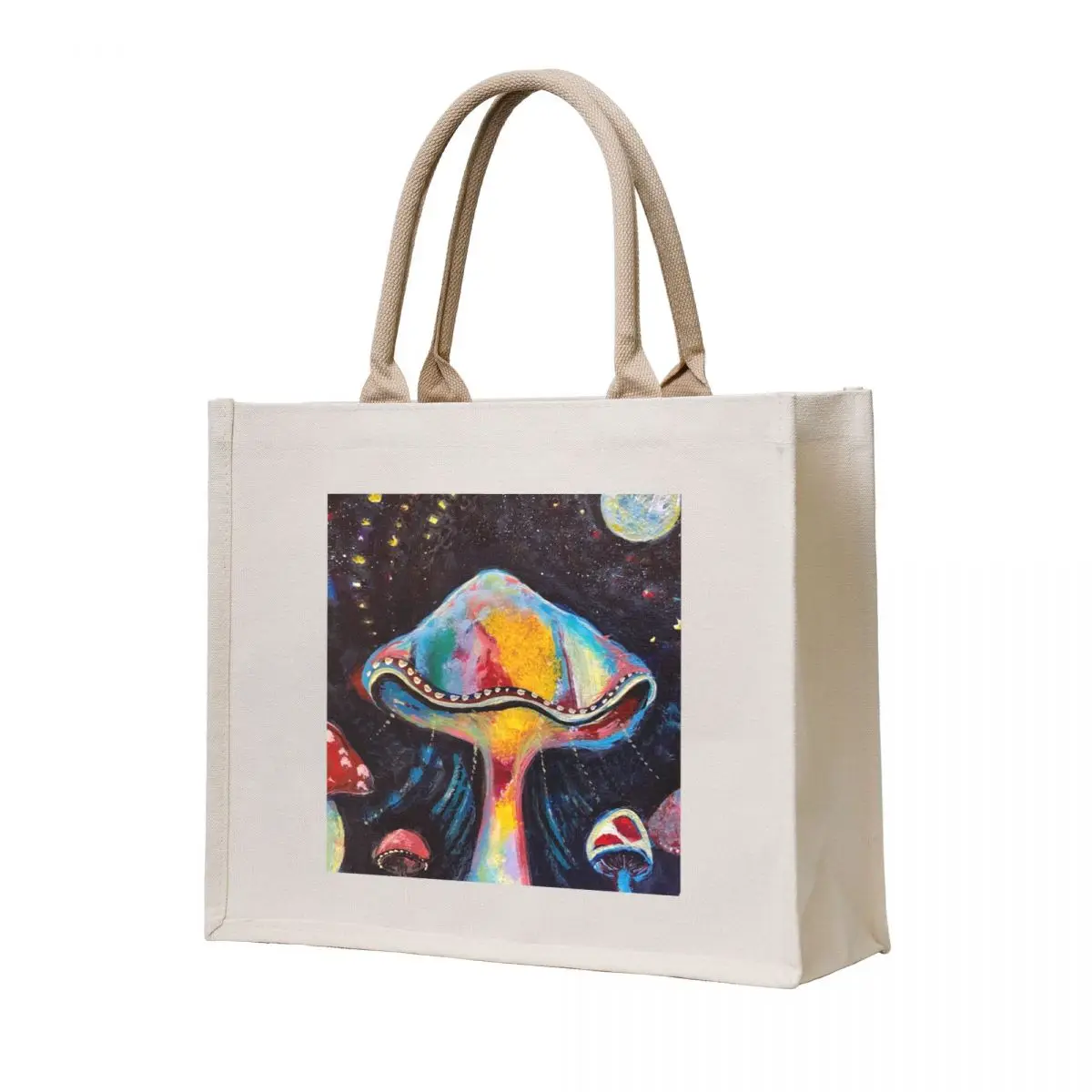 

Mushroom Light Tote Bag woman shopping bag Shopper bag tote men's shopper women canvas