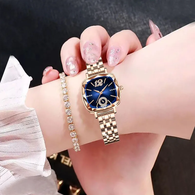 Luxury Watches for Woman Waterproof Steel Band Quartz Watches Ladies High Quality Wristwatches Female Clock Relogio Feminino