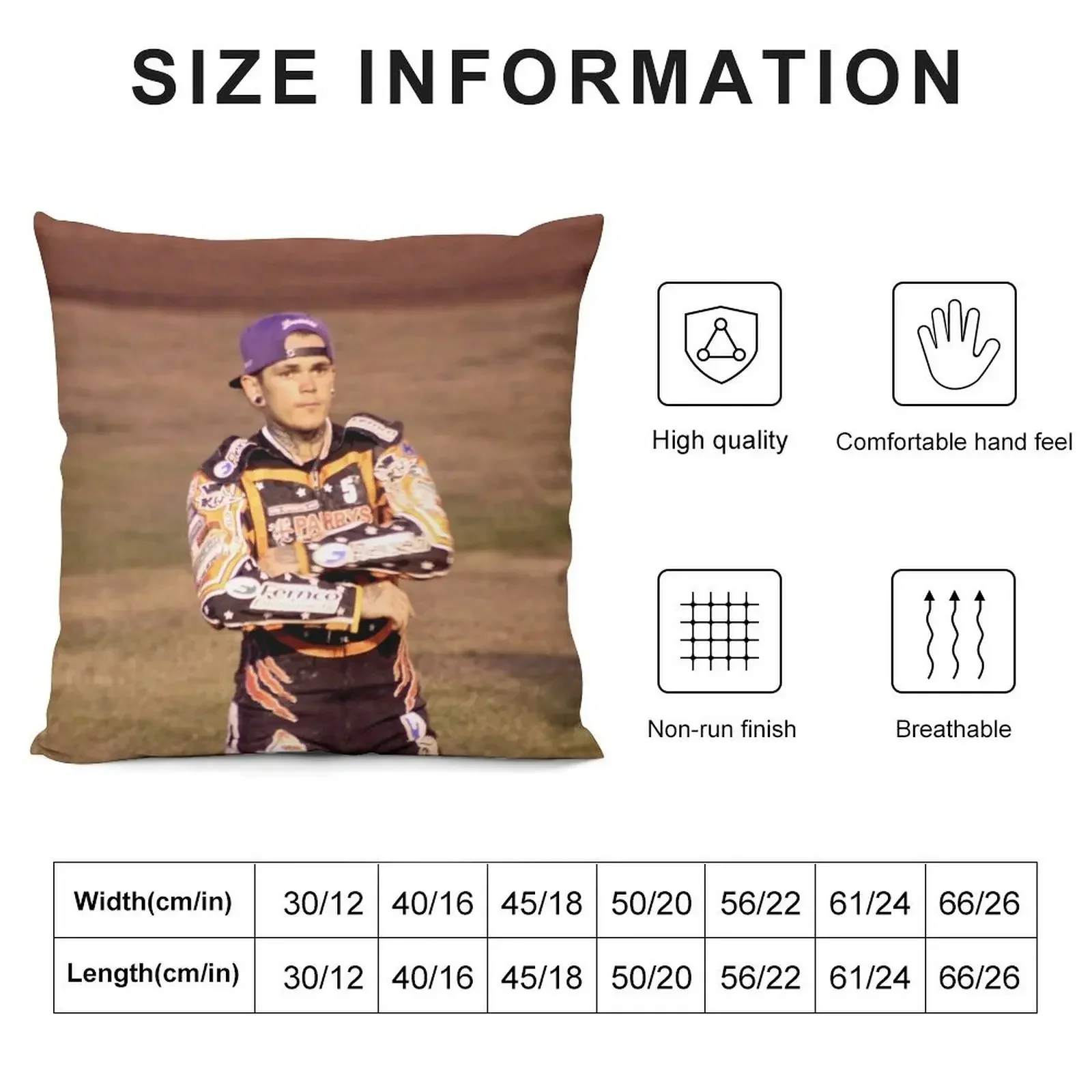 Tai Woffinden Throw Pillow Decorative Cover For Living Room Christmas Covers pillow