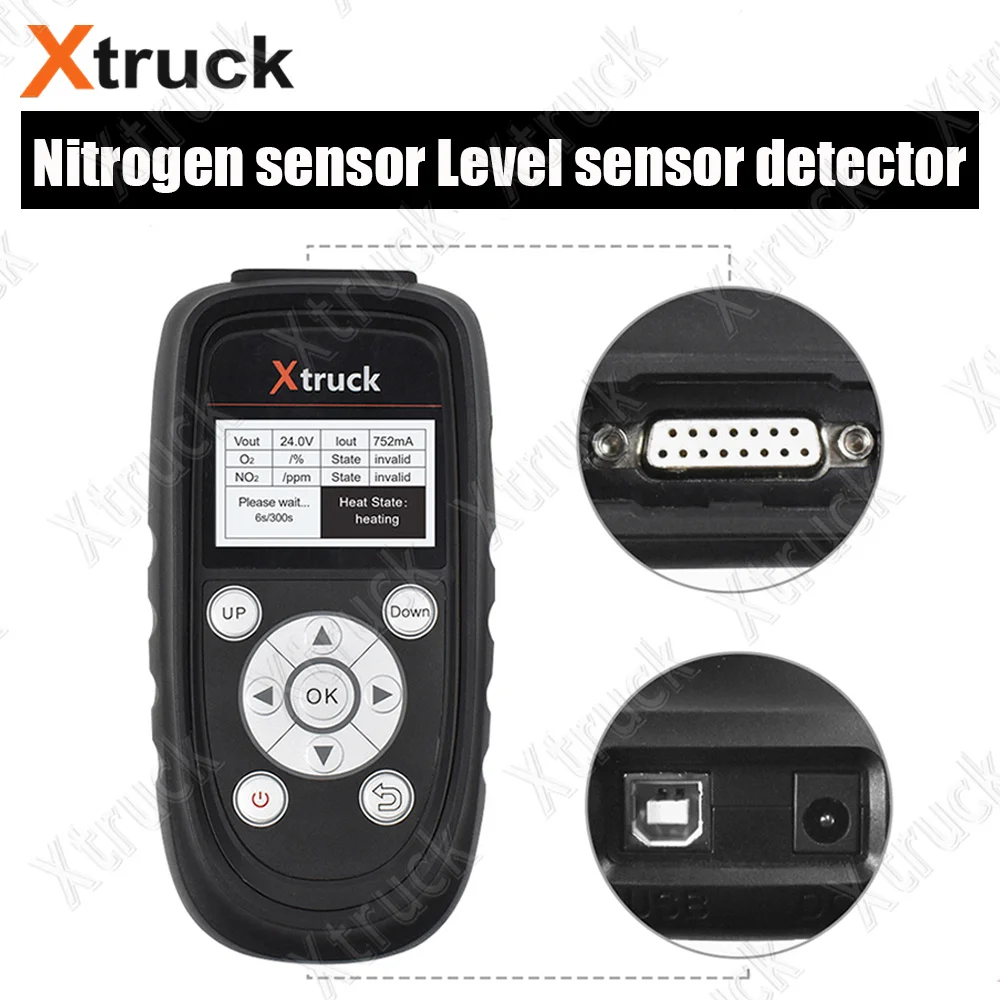 Nitrogen sensor Level nox tester Urea Level Exhaust Temperature Xtruck Y005 Pump Nitrogen Oxide Sensor Truck diagnostic tool